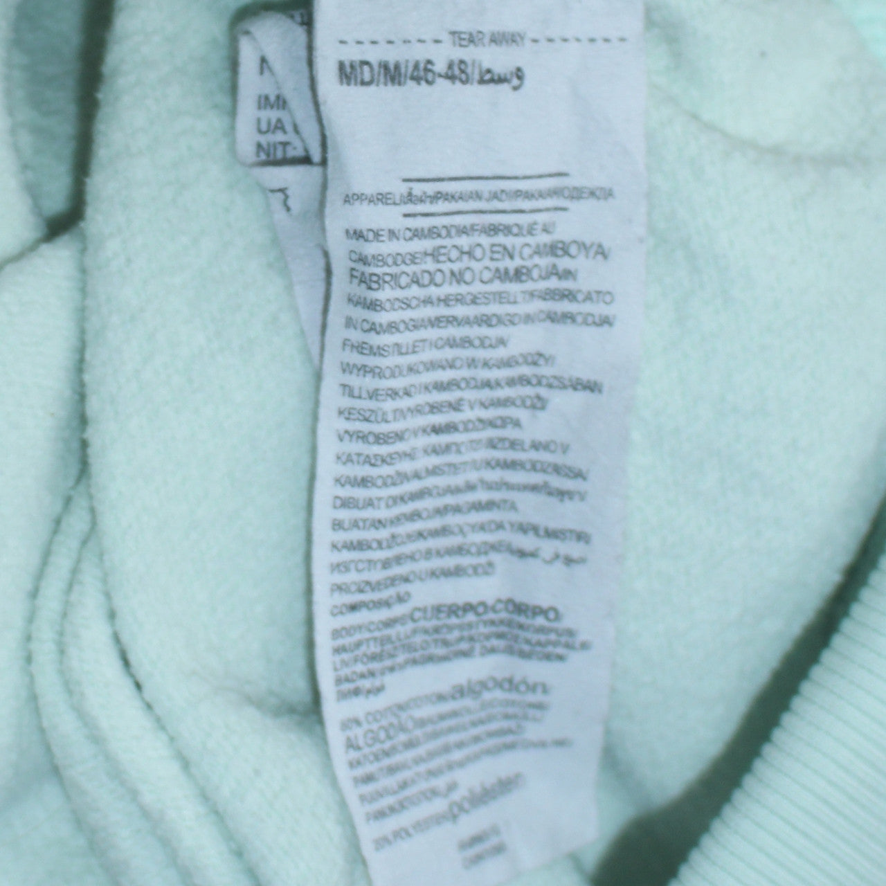 Womens UK Size M Under armour Green Pullover Hoodie