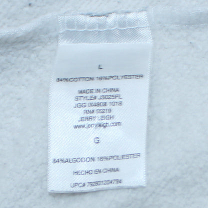 Mens UK Size L Dickies White Pullover Hoodie