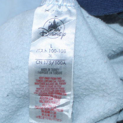 Womens UK Size L Disney Blue Pullover Hoodie
