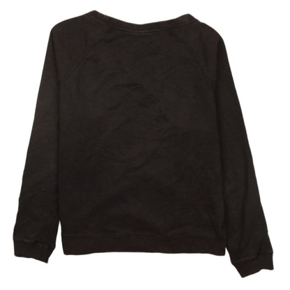 Womens UK Size M Nike Black Pullover Sweatshirt