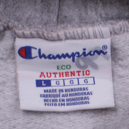 Mens UK Size L Champion Grey Pullover Hoodie