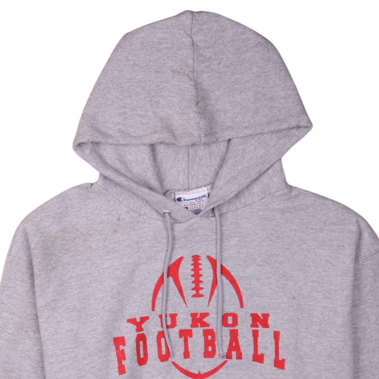Mens UK Size L Champion Grey Pullover Hoodie