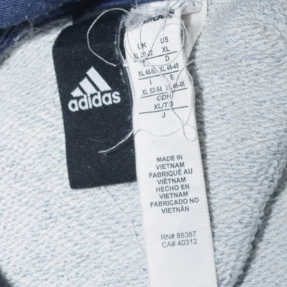 Womens UK Size XL adidas Blue Pullover Hoodie