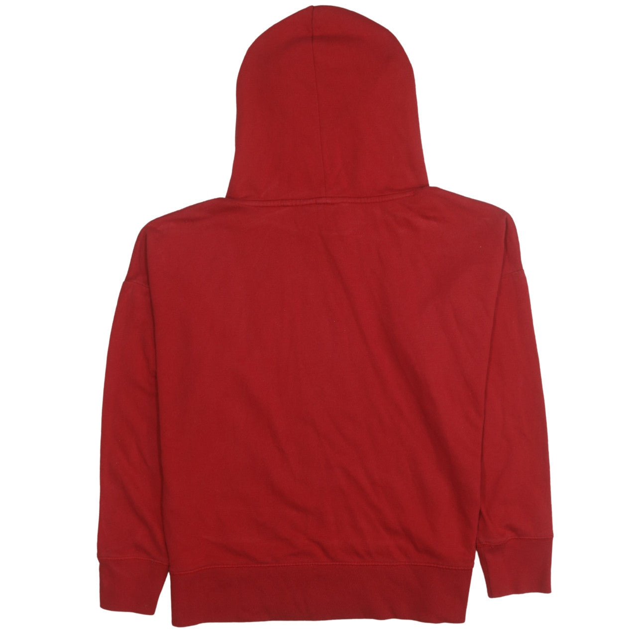 Womens UK Size S Gap Red Pullover Hoodie