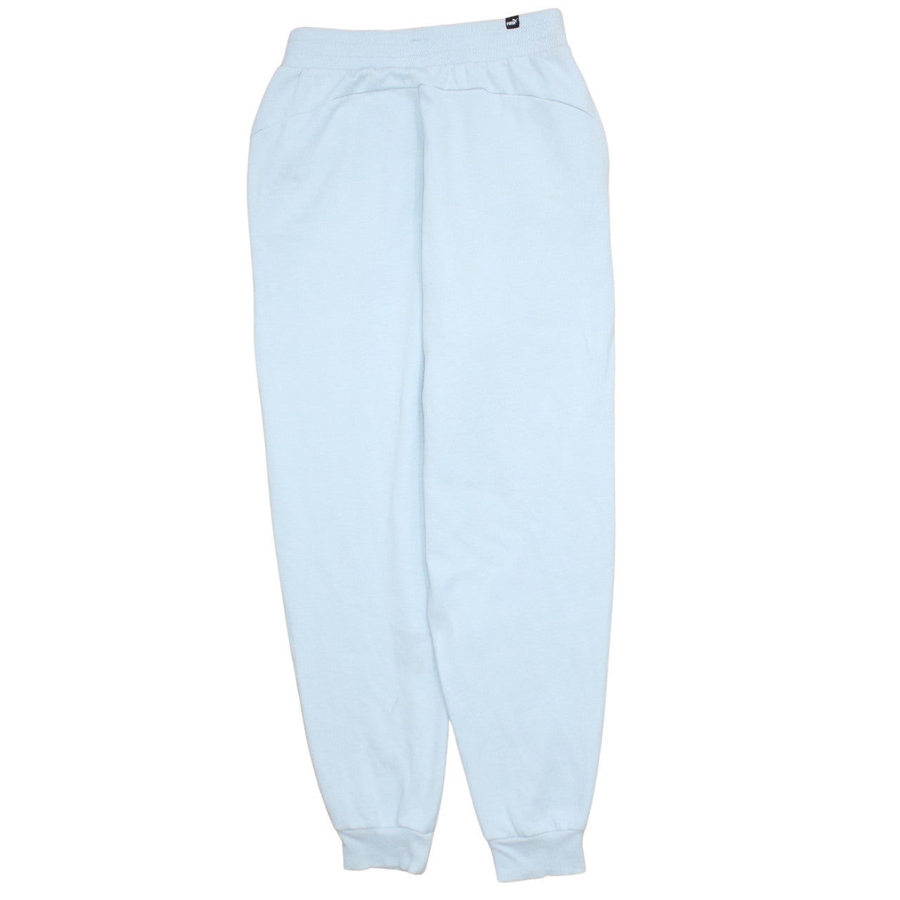 Womens UK Size M PUMA Regular Fit Sweatpants Blue Trousers
