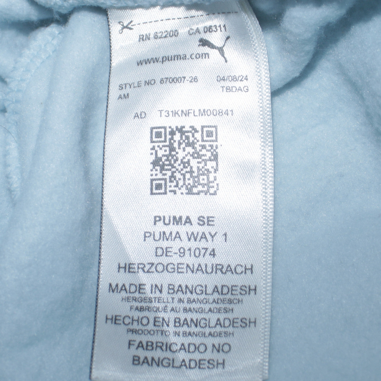 Womens UK Size M PUMA Regular Fit Sweatpants Blue Trousers