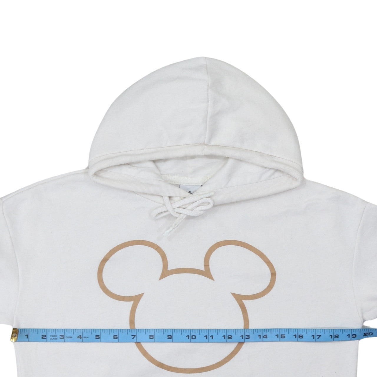 Womens UK Size 2XS Primark White Pullover Hoodie