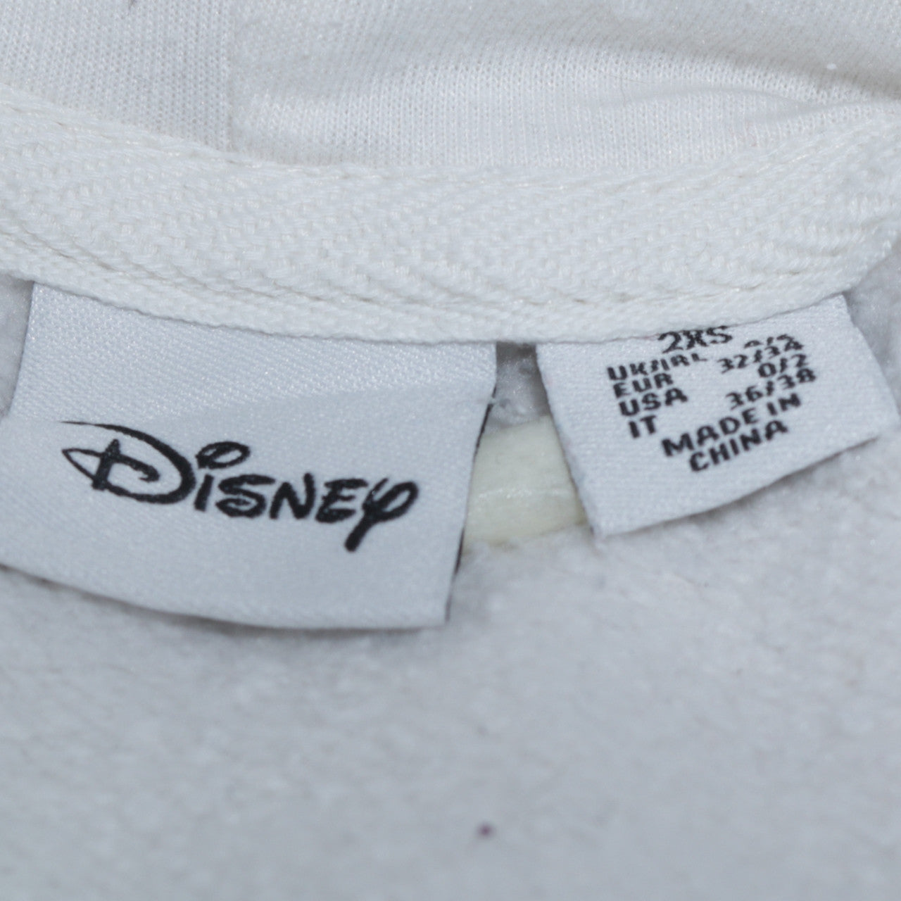 Womens UK Size 2XS Primark White Pullover Hoodie