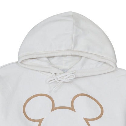 Womens UK Size 2XS Primark White Pullover Hoodie