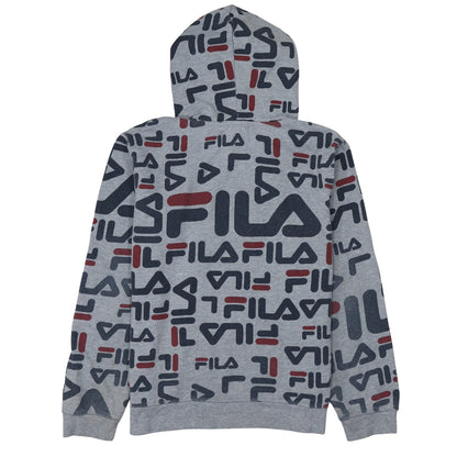 Boys UK Size 20 Plus FILA Grey Pullover Hoodie