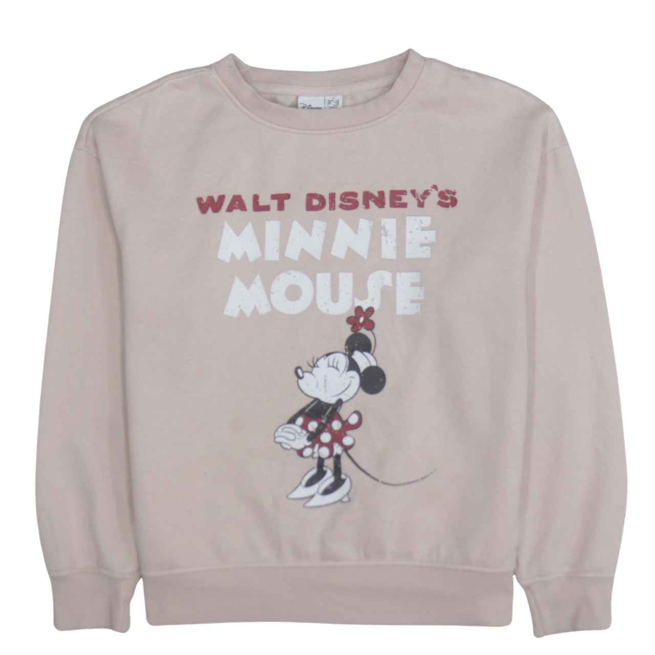Womens UK Size XS Primark Beige Pullover Sweatshirt