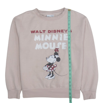Womens UK Size XS Primark Beige Pullover Sweatshirt
