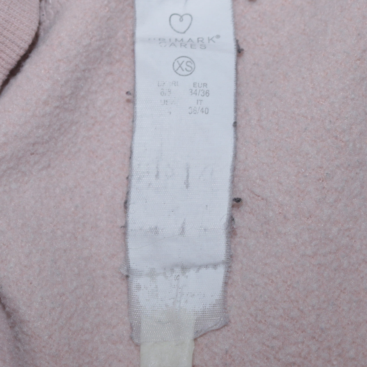 Womens UK Size XS Primark Beige Pullover Sweatshirt