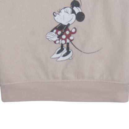 Womens UK Size XS Primark Beige Pullover Sweatshirt