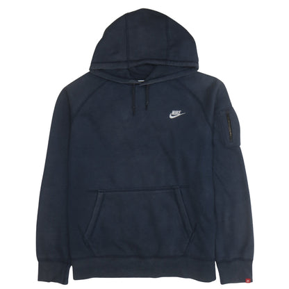 Mens UK Size XL Nike Blue Pullover Hoodie