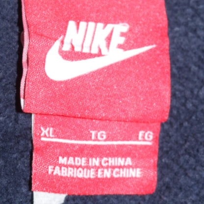 Mens UK Size XL Nike Blue Pullover Hoodie
