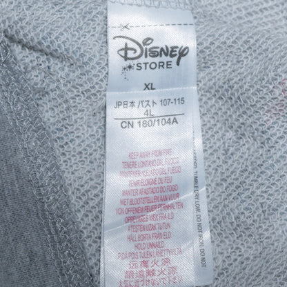 Disney Girls Grey Stitch Print Pullover Sweatshirt XL