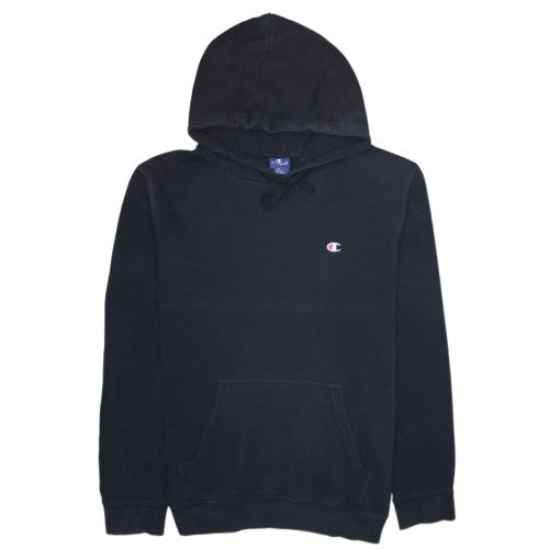 Mens UK Size L Champion Black Pullover Hoodie