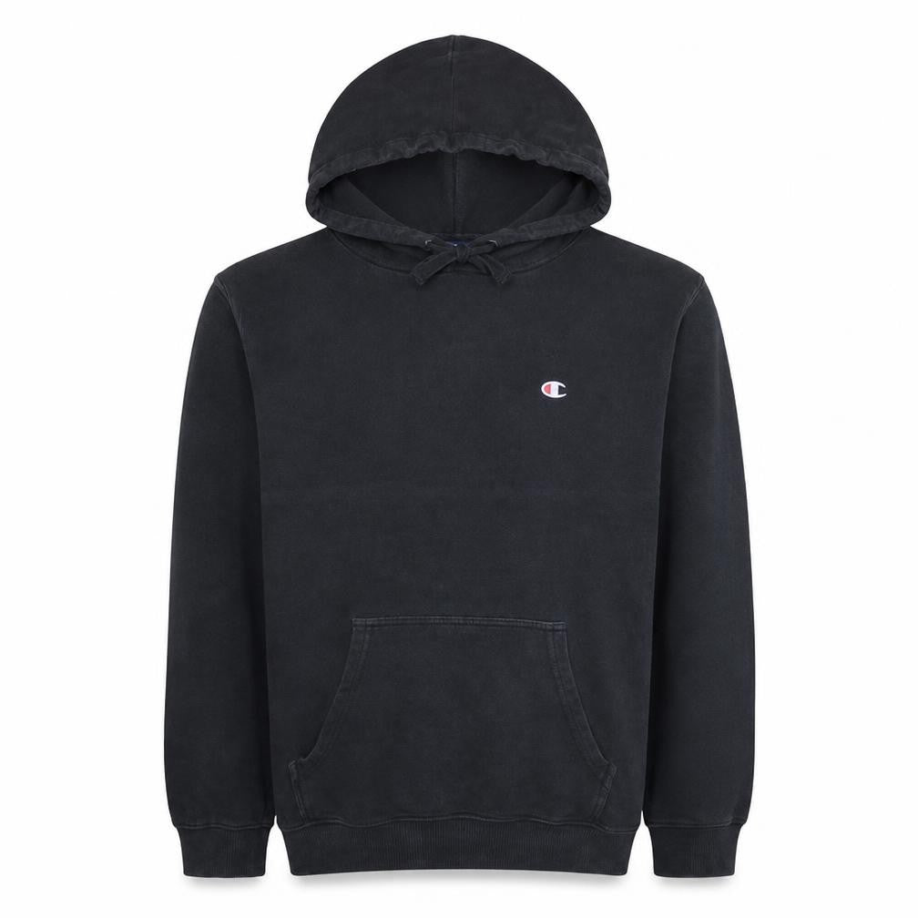 Mens UK Size L Champion Black Pullover Hoodie