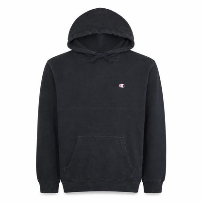 Mens UK Size L Champion Black Pullover Hoodie
