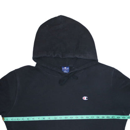 Mens UK Size L Champion Black Pullover Hoodie