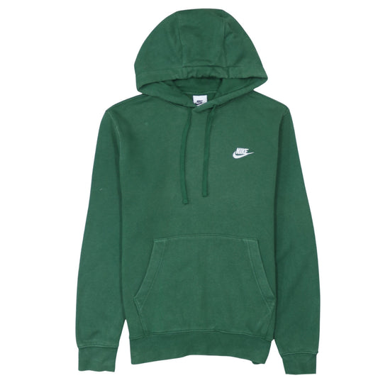 Mens UK Size S Nike Green Pullover Hoodie