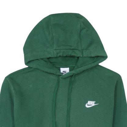 Mens UK Size S Nike Green Pullover Hoodie