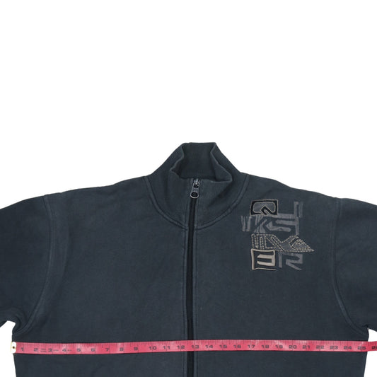Mens UK Size 2XL Quiksilver Black Casual Skateboarding Jacket