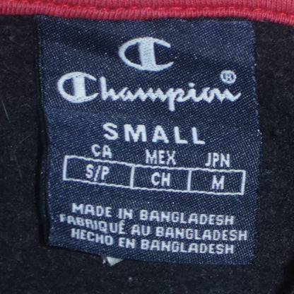 Mens UK Size S Champion Black Pullover Hoodie