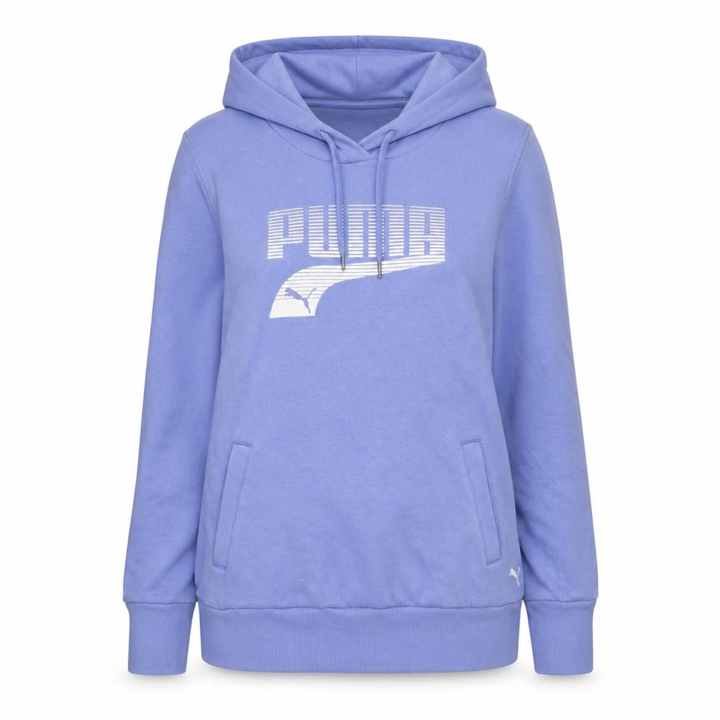 Womens UK Size 12 PUMA Blue Pullover Hoodie
