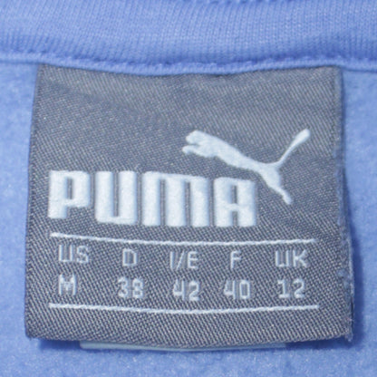 Womens UK Size 12 PUMA Blue Pullover Hoodie