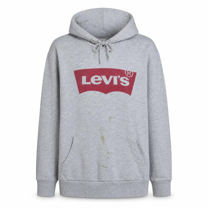 Mens UK Size M Levi's Grey Pullover Hoodie