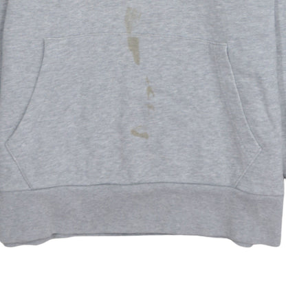 Mens UK Size M Levi's Grey Pullover Hoodie