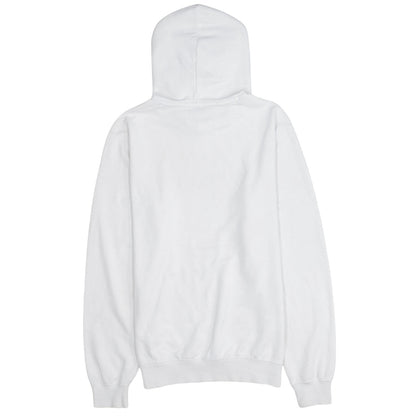 Mens UK Size L Champion White Pullover Hoodie