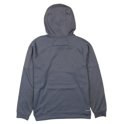 Mens UK Size L adidas Blue Pullover Hoodie