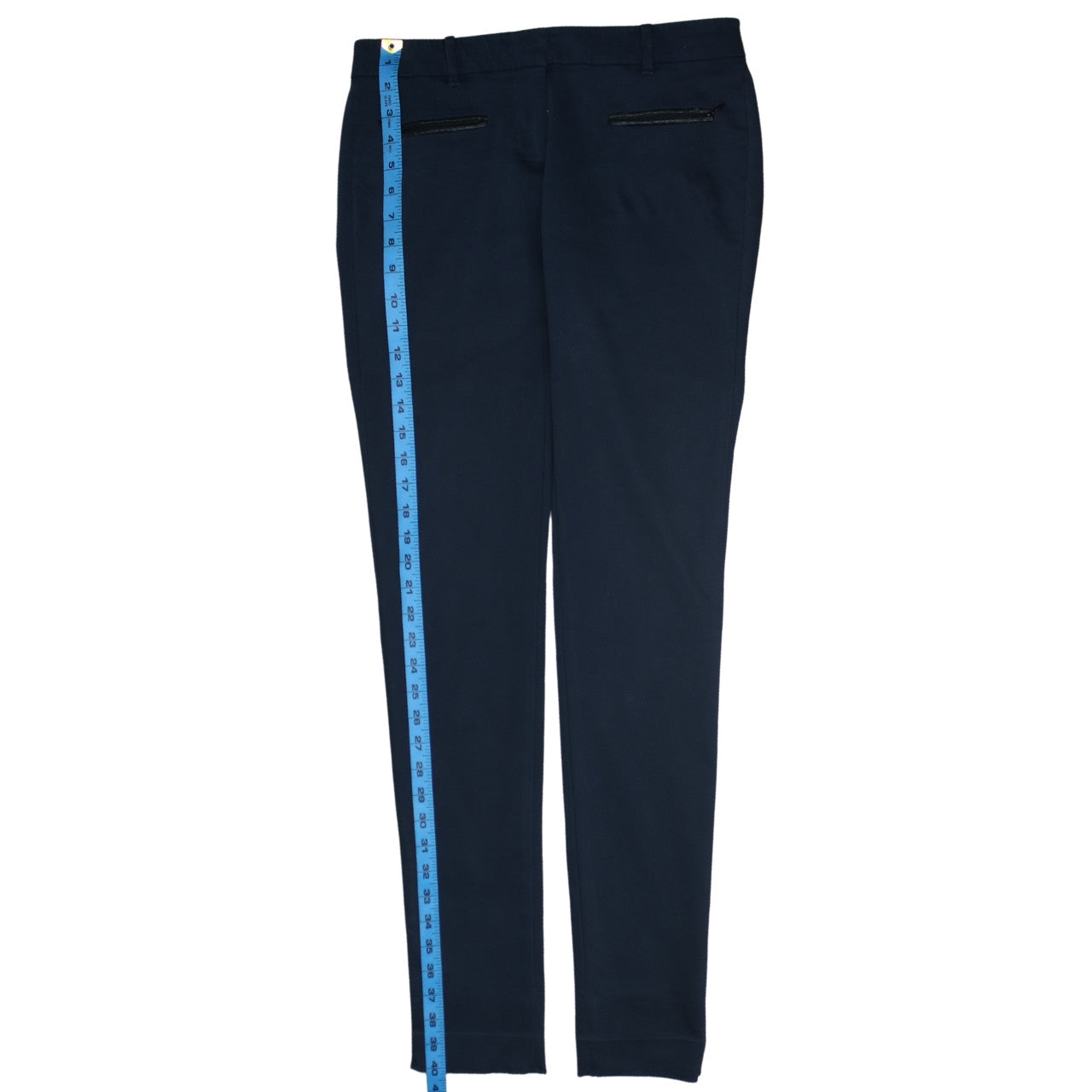 Womens UK Size 6 Tommy Hilfiger Slim Fit Chino Blue Trousers