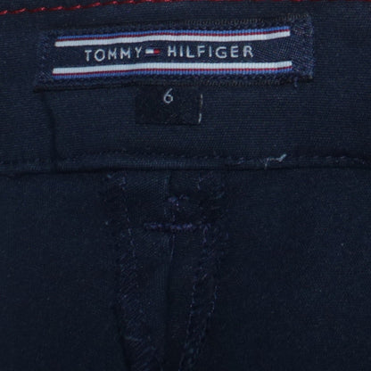 Womens UK Size 6 Tommy Hilfiger Slim Fit Chino Blue Trousers