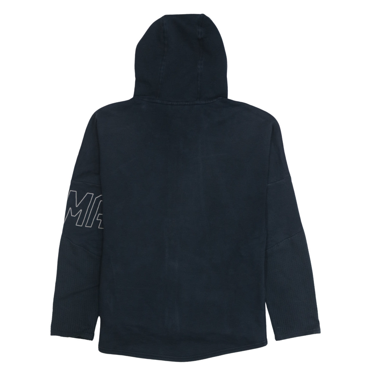 Mens UK Size S PUMA Black Full Zip Hoodie
