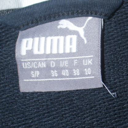 Mens UK Size S PUMA Black Full Zip Hoodie