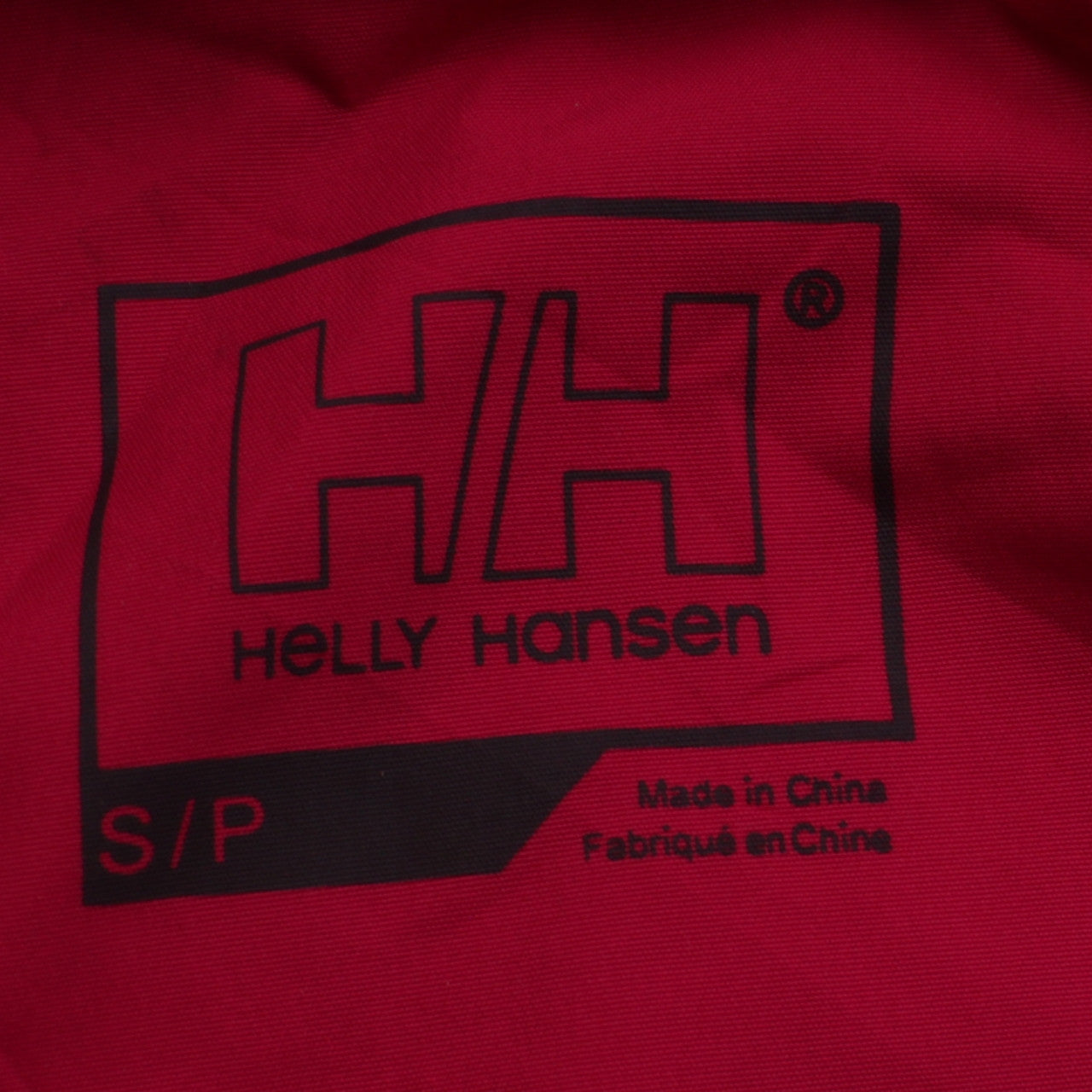 Womens UK Size S Helly Hansen Red Rain Coat
