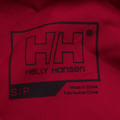 Womens UK Size S Helly Hansen Red Rain Coat