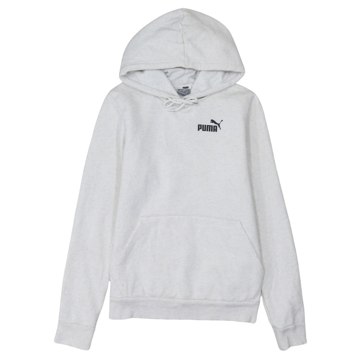 Womens UK Size XS PUMA Grey Pullover Hoodie