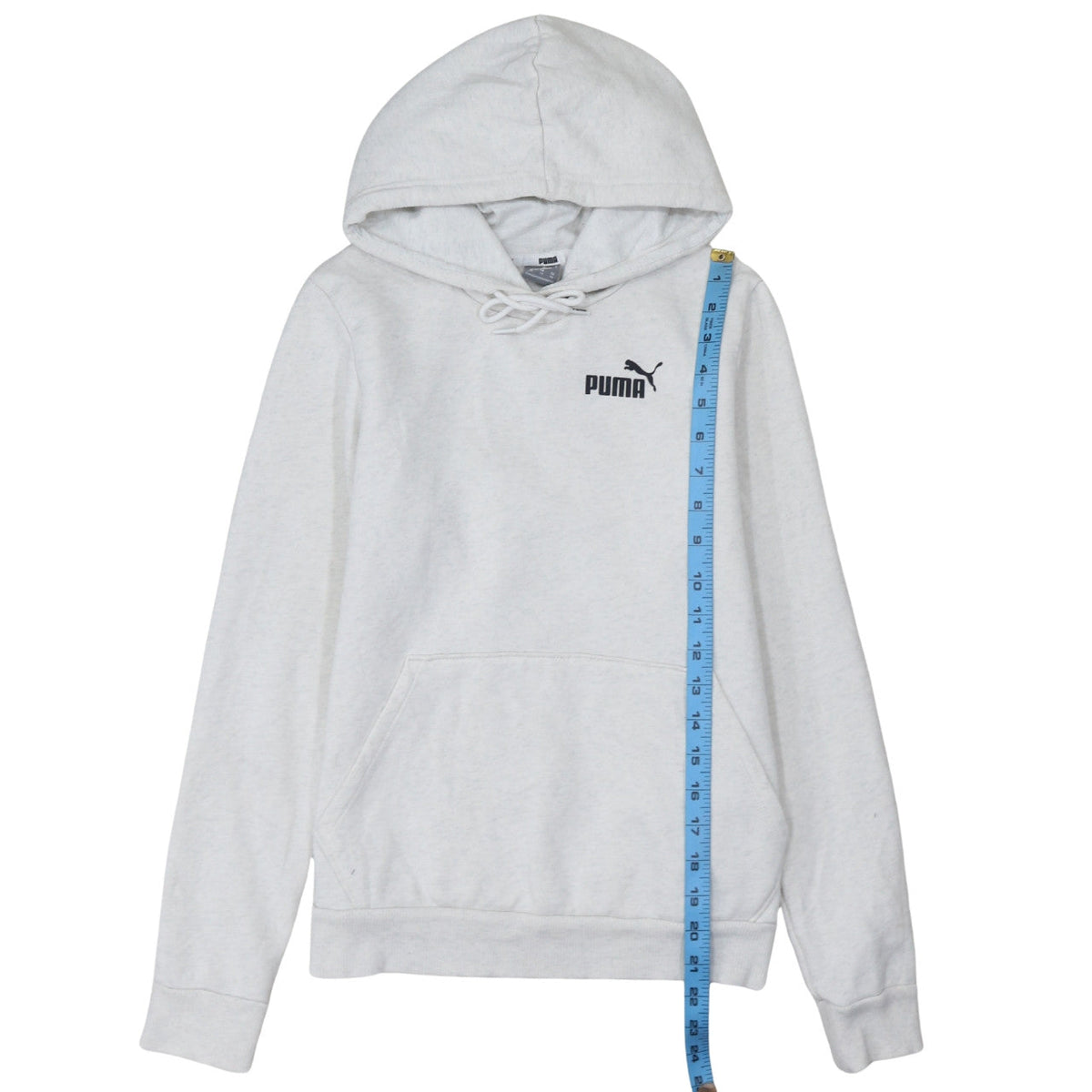 Womens UK Size XS PUMA Grey Pullover Hoodie