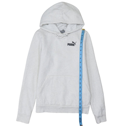Womens UK Size XS PUMA Grey Pullover Hoodie
