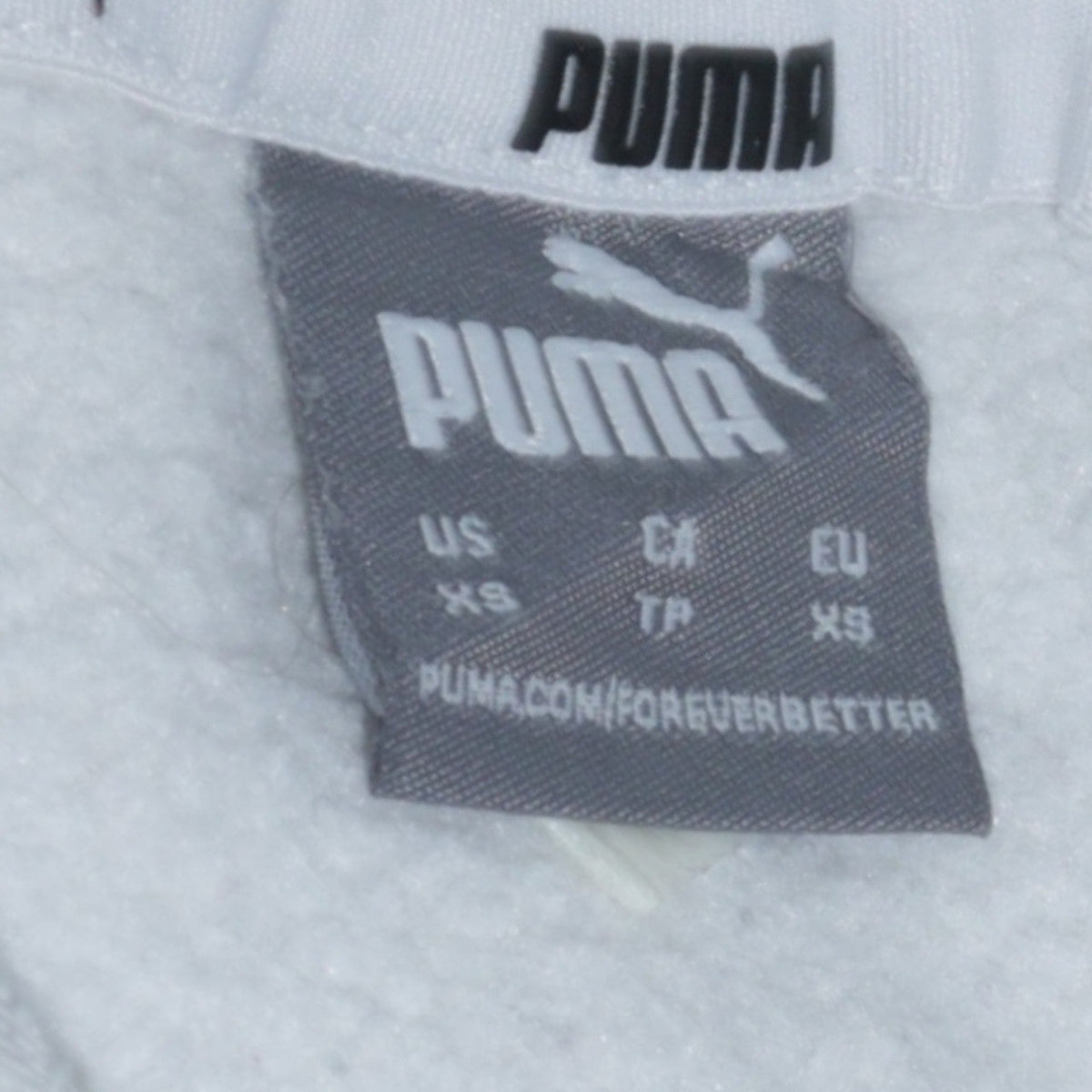 Womens UK Size XS PUMA Grey Pullover Hoodie