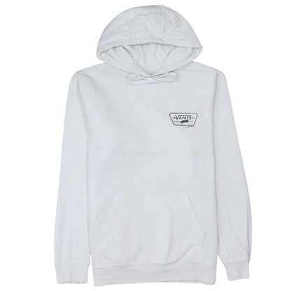 Mens UK Size M VANS White Pullover Hoodie