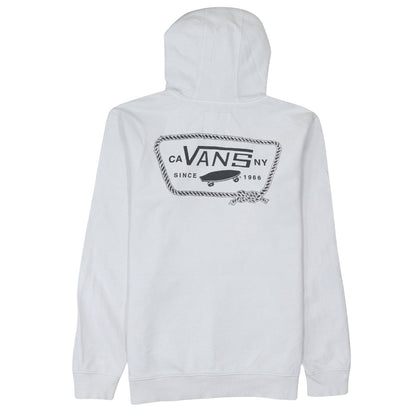 Mens UK Size M VANS White Pullover Hoodie