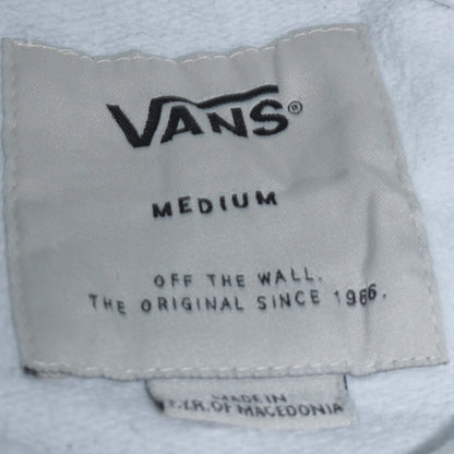 Mens UK Size M VANS White Pullover Hoodie