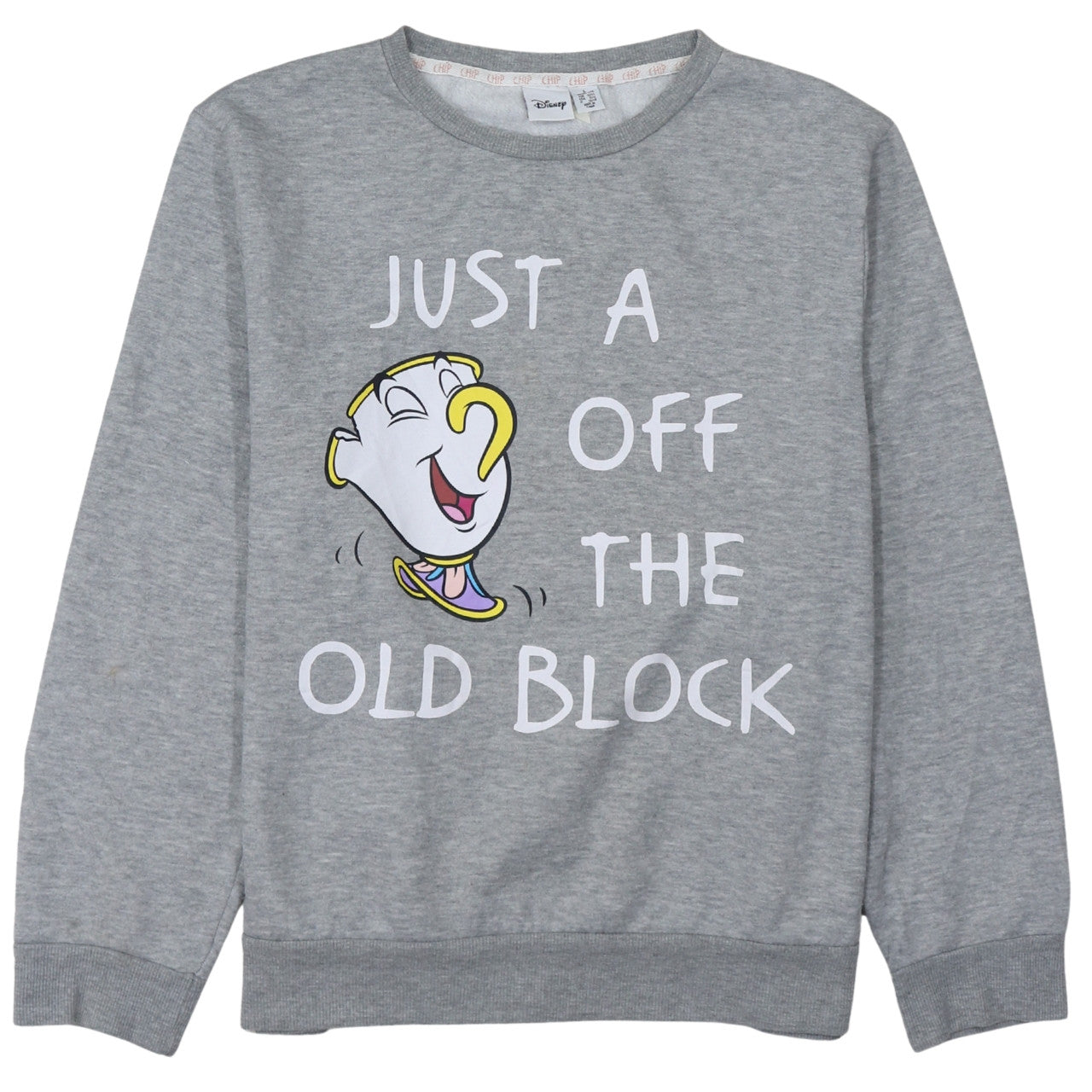 Womens UK Size L Disney Grey Pullover Sweatshirt