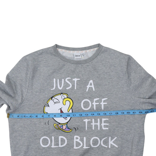 Womens UK Size L Disney Grey Pullover Sweatshirt